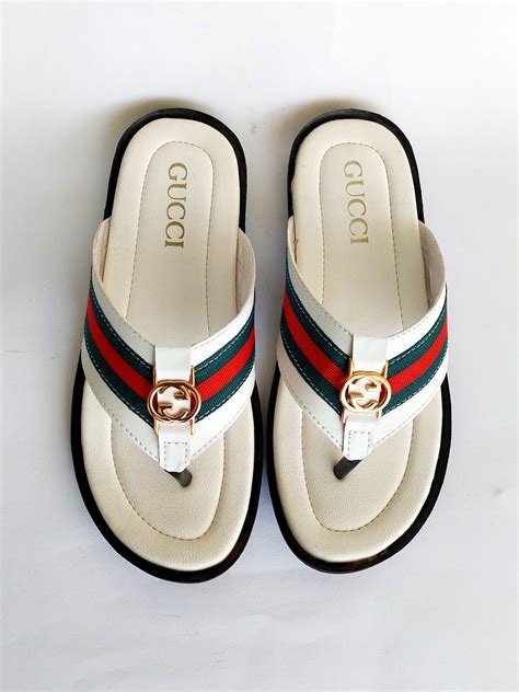 gucci logo slippers|gucci slippers for men.